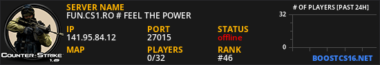 FUN.CS1.RO # FEEL THE POWER
