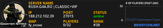 RUSH.G4A.RO |CLASSIC+VIP