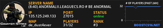 (34:33) ANORMALII.LEAGUECS.RO # BE ANORMAL