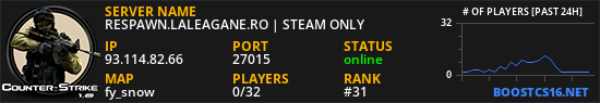RESPAWN.LALEAGANE.RO | STEAM ONLY