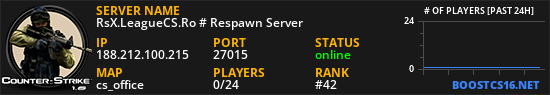 RsX.LeagueCS.Ro # Respawn Server