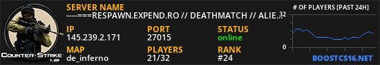 ----===RESPAWN.EXPEND.RO // DEATHMATCH // ALIENWARE +18===----