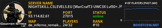 NIGHTSKILL.CSLEVELS.EU [WarCrafT3 UWC3X Lvl50+CSDM VIP FREE]