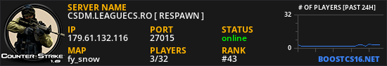 CSDM.LEAGUECS.RO [RESPAWN]