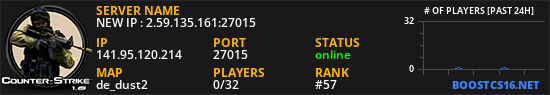 NEW IP : 2.59.135.161:27015