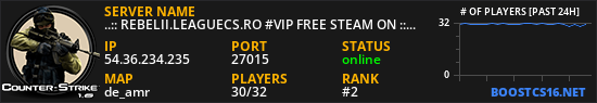 ..:: REBELII.LEAGUECS.RO #VIP FREE STEAM ON ::..